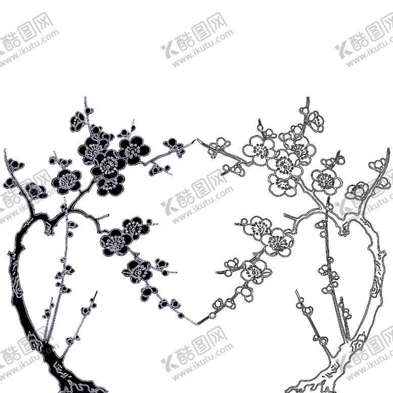 编号：44788109292228084144【酷图网】源文件下载-梅花