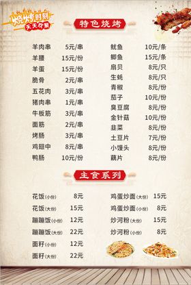店名手举牌