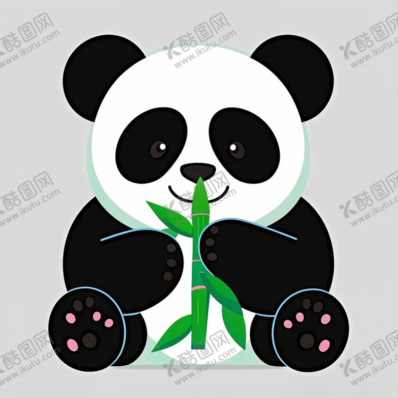 编号：50377402190854218051【酷图网】源文件下载-萌趣可爱熊猫