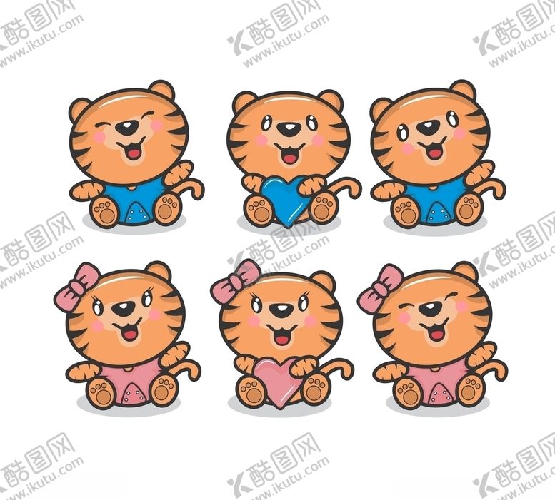 编号：77966910141926063970【酷图网】源文件下载-卡通老虎