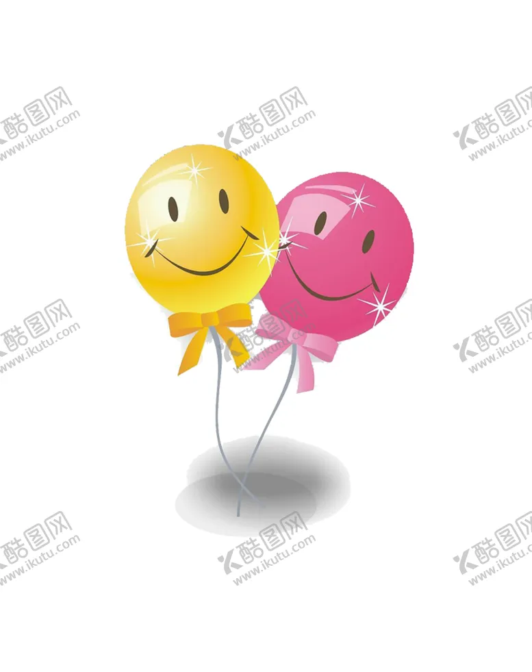 编号：63959405121751117896【酷图网】源文件下载-卡通笑脸汽球