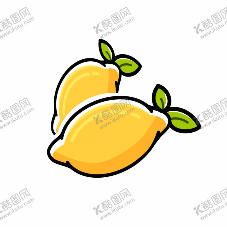 编号：91355102210421185166【酷图网】源文件下载-手绘柠檬插画