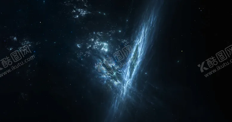 编号：36305002020721474063【酷图网】源文件下载-蓝色宇宙星空图片素材