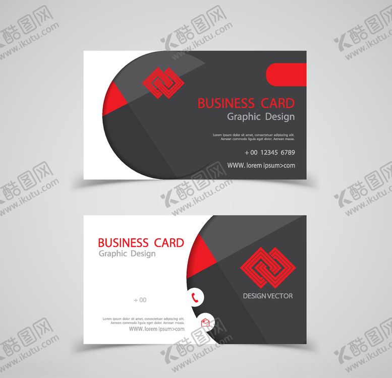 编号：82500609270315581795【酷图网】源文件下载-名片模板