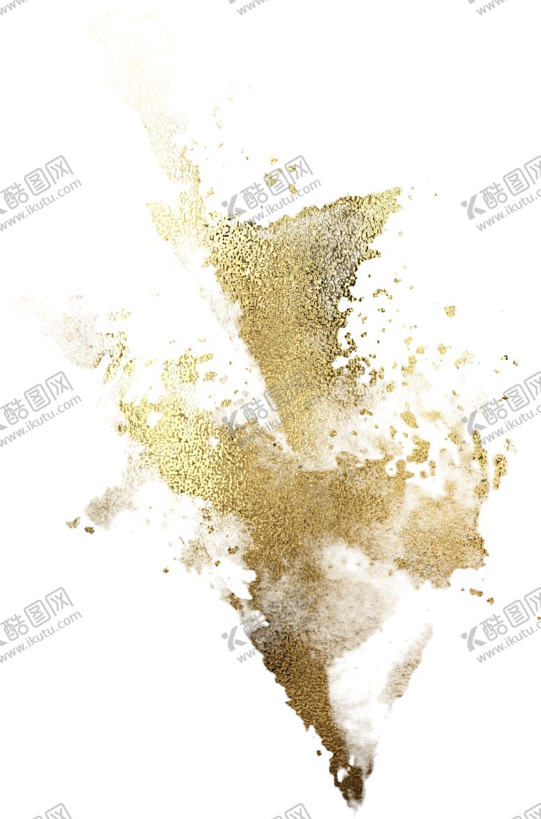编号：15857010250742279606【酷图网】源文件下载-金色奢华泼墨图案