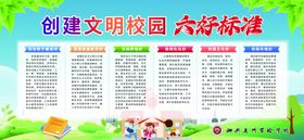 创建文明校园六好标准