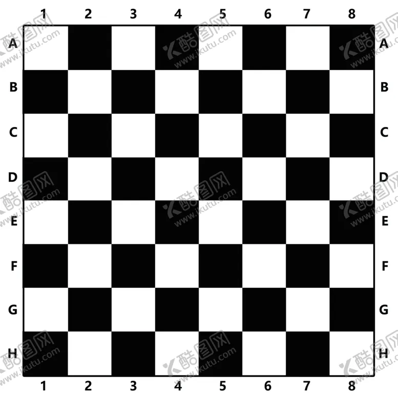 编号：68789402120131254925【酷图网】源文件下载-国际象棋棋盘
