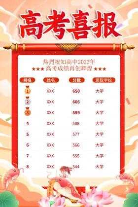 高考喜报