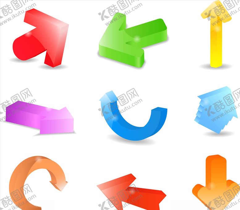 编号：86893610290535556254【酷图网】源文件下载-矢量箭头