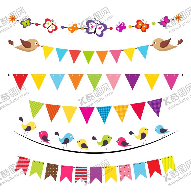 编号：51324810042229049034【酷图网】源文件下载-卡通吊旗