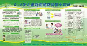 0-6岁儿童残疾预防科普小知识