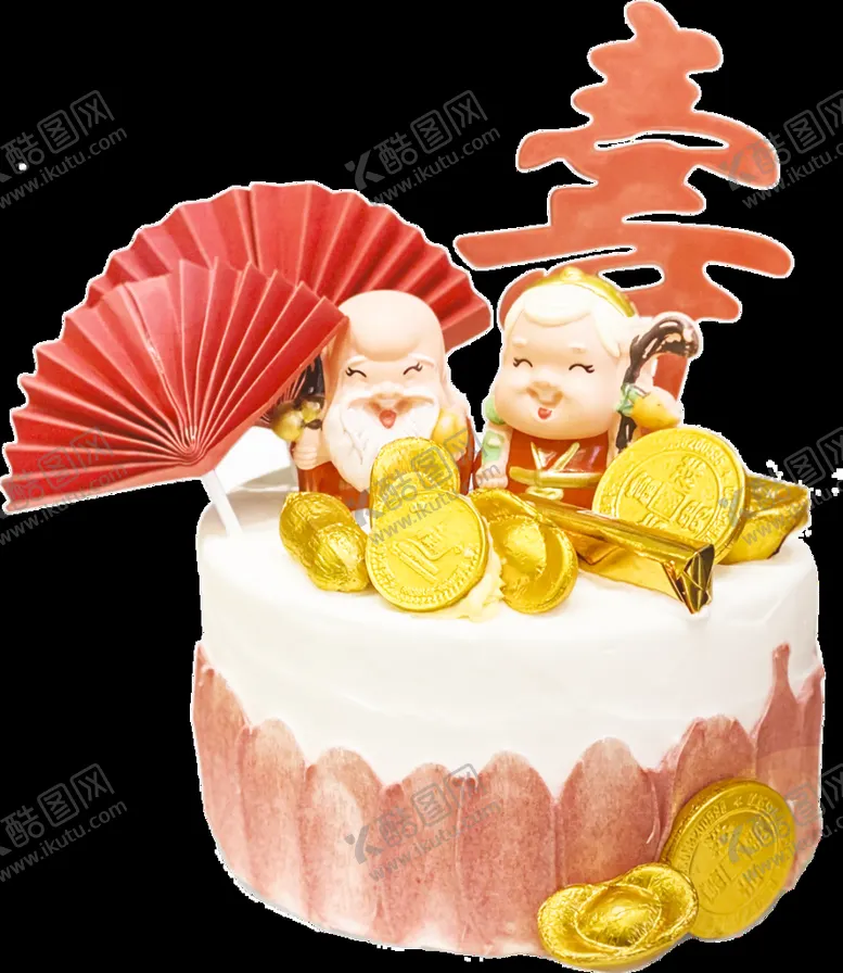 编号：78402310060047021542【酷图网】源文件下载-寿星蛋糕