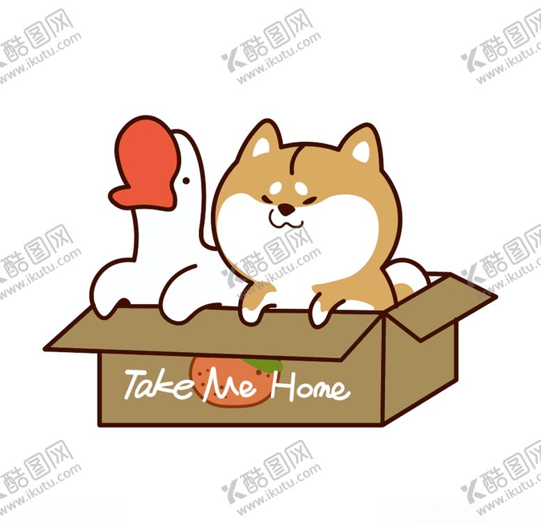 编号：44548709200952529632【酷图网】源文件下载-可爱大鹅小黄求带回家