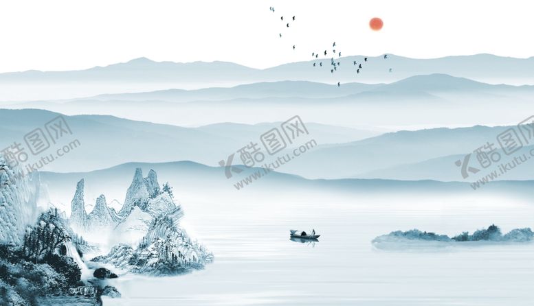编号：30582605022044485437【酷图网】源文件下载-意境山水