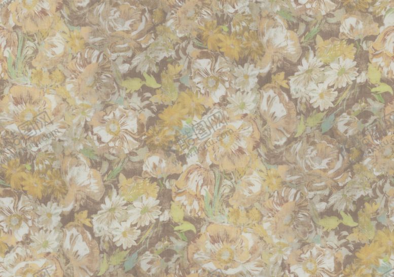 编号：96885709211857272419【酷图网】源文件下载-黄绿交织抽象花卉纹理图