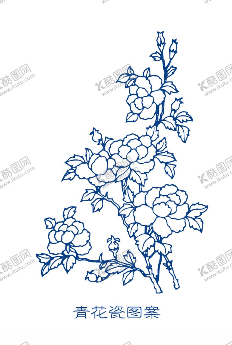 编号：41348305180658027014【酷图网】源文件下载-青花纹理