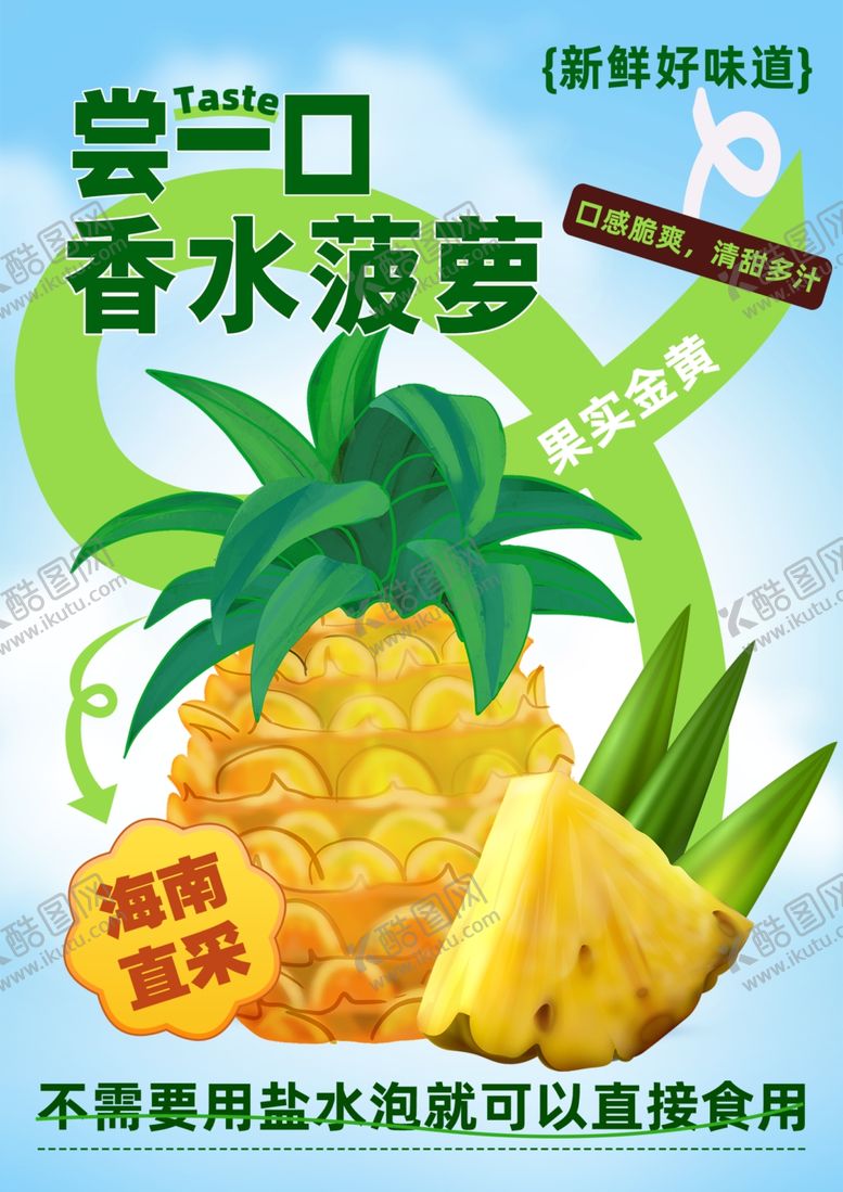编号：89346701122143596702【酷图网】源文件下载-香水菠萝