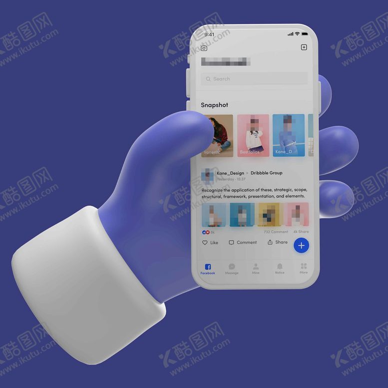 编号：21035810091029158691【酷图网】源文件下载-手持手机样机