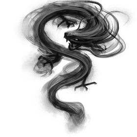 中国风金色龙