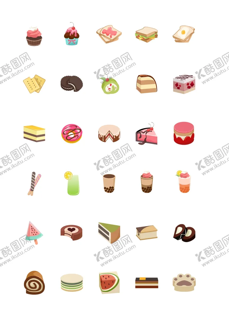编号：44642504101124129134【酷图网】源文件下载-蛋糕