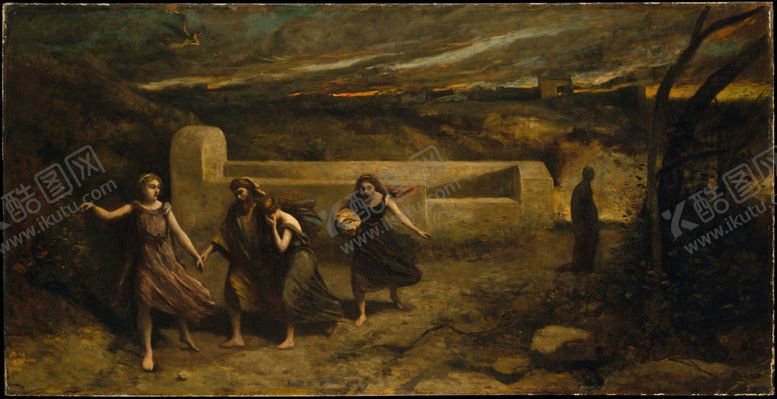 编号：29803910062150391128【酷图网】源文件下载-复古风景油画