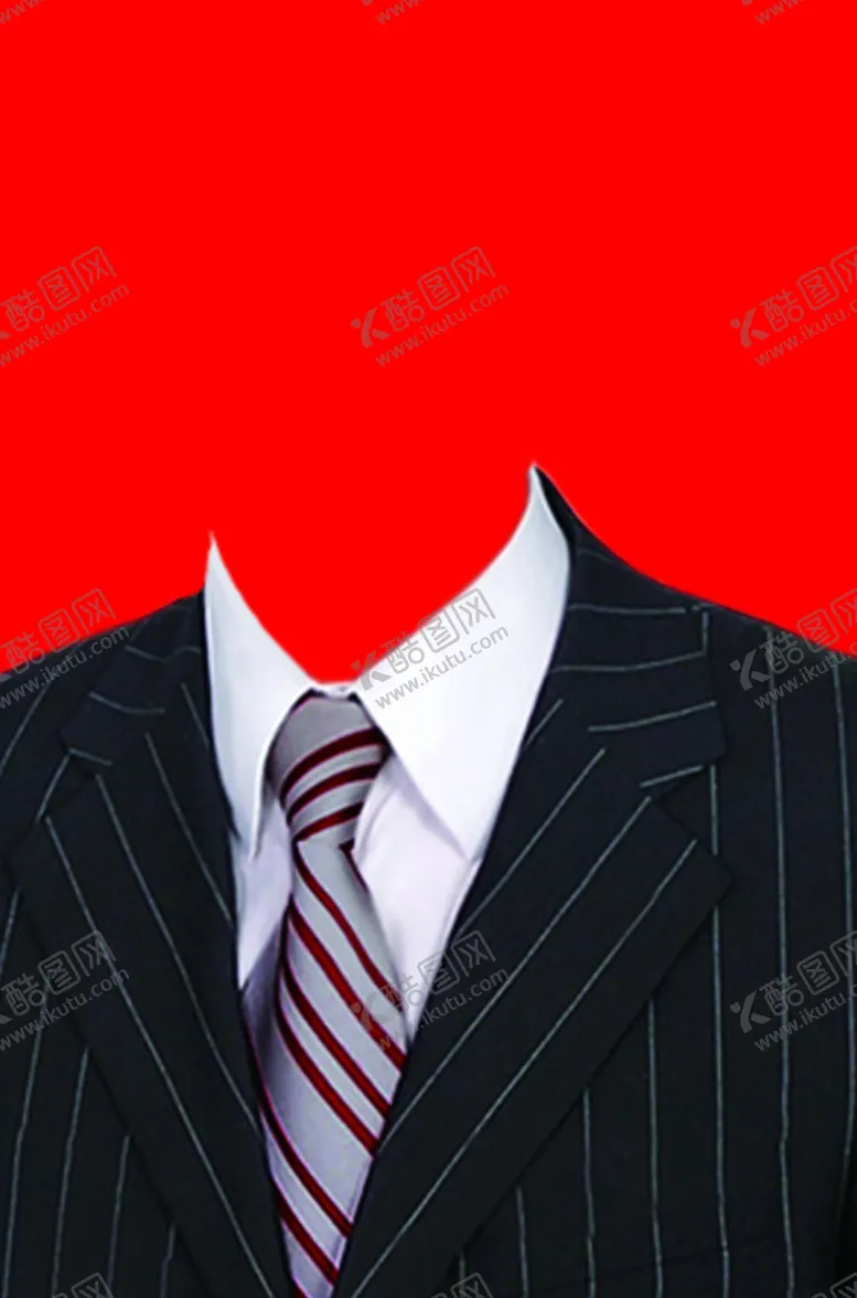 编号：29820204211510503761【酷图网】源文件下载-男士西装证件照