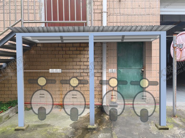 编号：64955802221653152497【酷图网】源文件下载-雨棚效果图