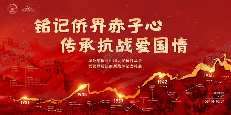 编号：29176910210405316955【酷图网】源文件下载-纪念馆开馆仪式背景板