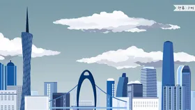 城市地标国潮海报国潮计划国潮封面国潮出征