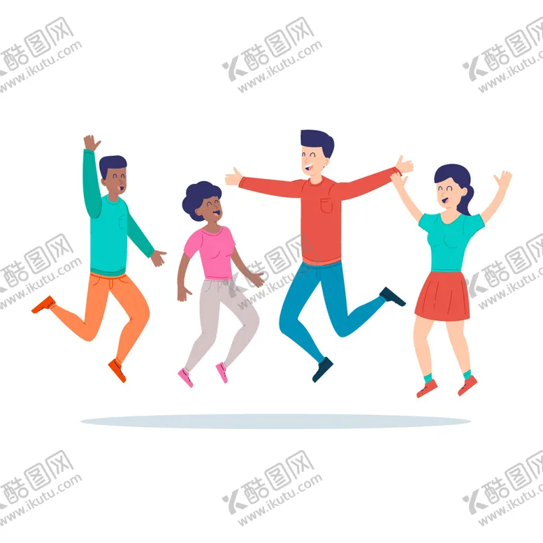 编号：91554510262100184186【酷图网】源文件下载-跳起来 