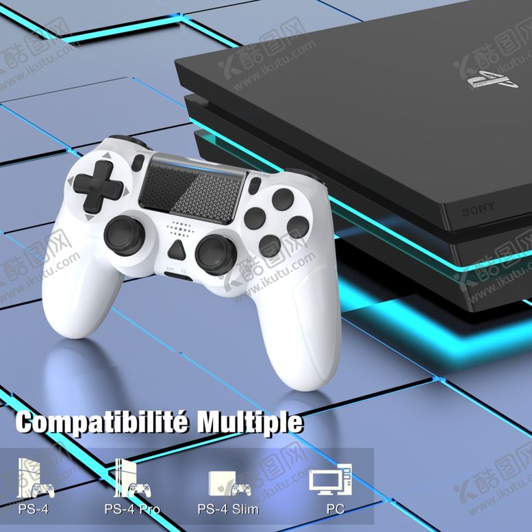 编号：69254612050206139524【酷图网】源文件下载-ps4游戏手柄 兼容主机图