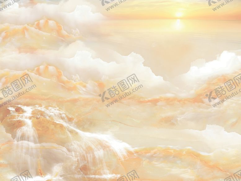 编号：76588507041757313554【酷图网】源文件下载-石纹山水背景墙
