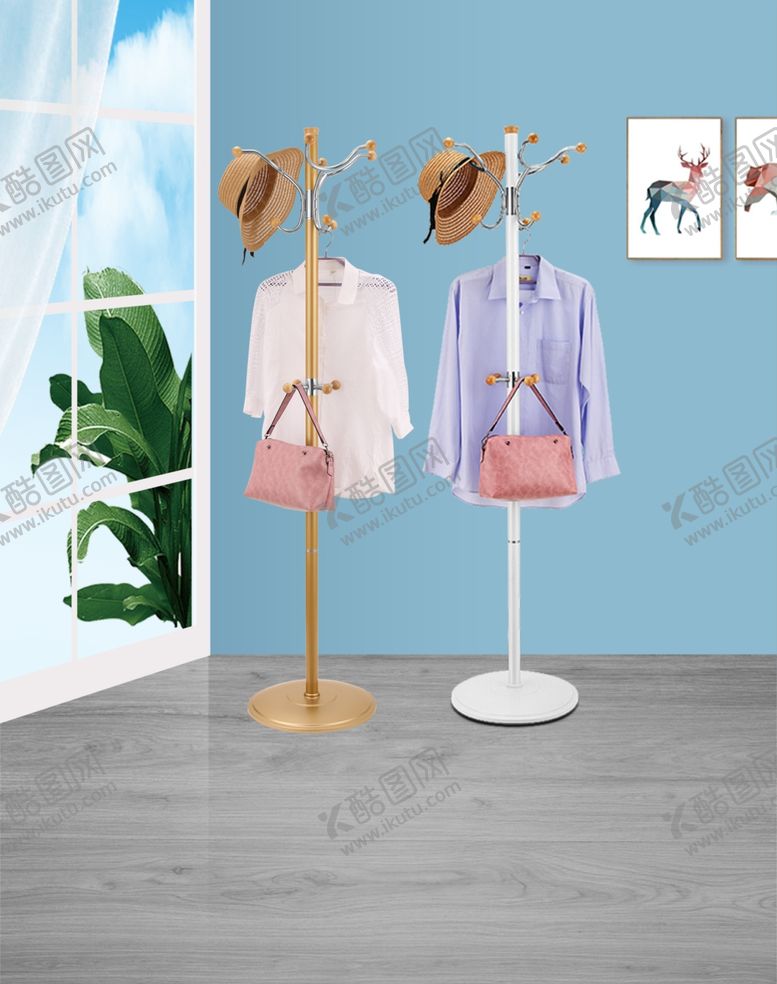 编号：86276809271405332901【酷图网】源文件下载-衣帽架