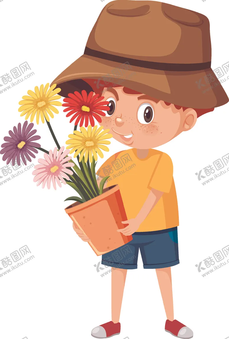 编号：52791509111828397850【酷图网】源文件下载-卡通矢量儿童