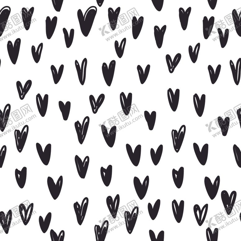 编号：71243010041419103935【酷图网】源文件下载-情人节简约花纹背景