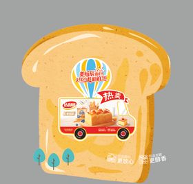 达利园美焙辰面包场景化装饰
