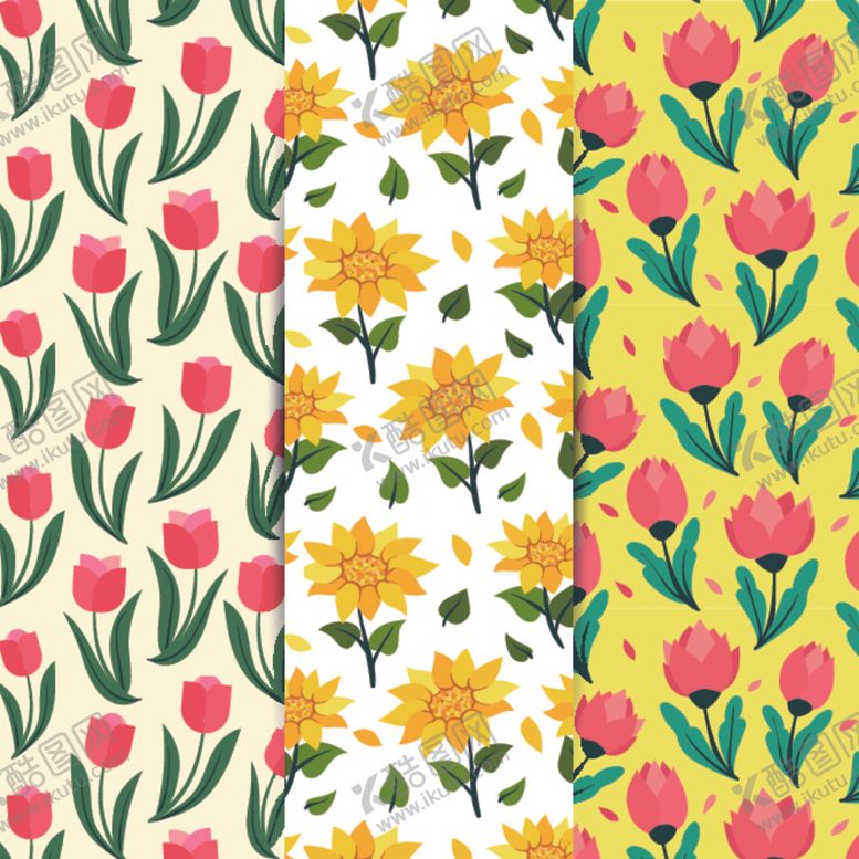 编号：90976410020218414126【酷图网】源文件下载-无缝花纹