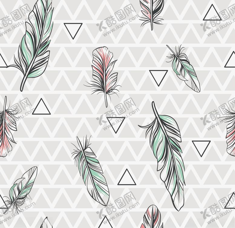 编号：18779110291845221699【酷图网】源文件下载-羽毛印花