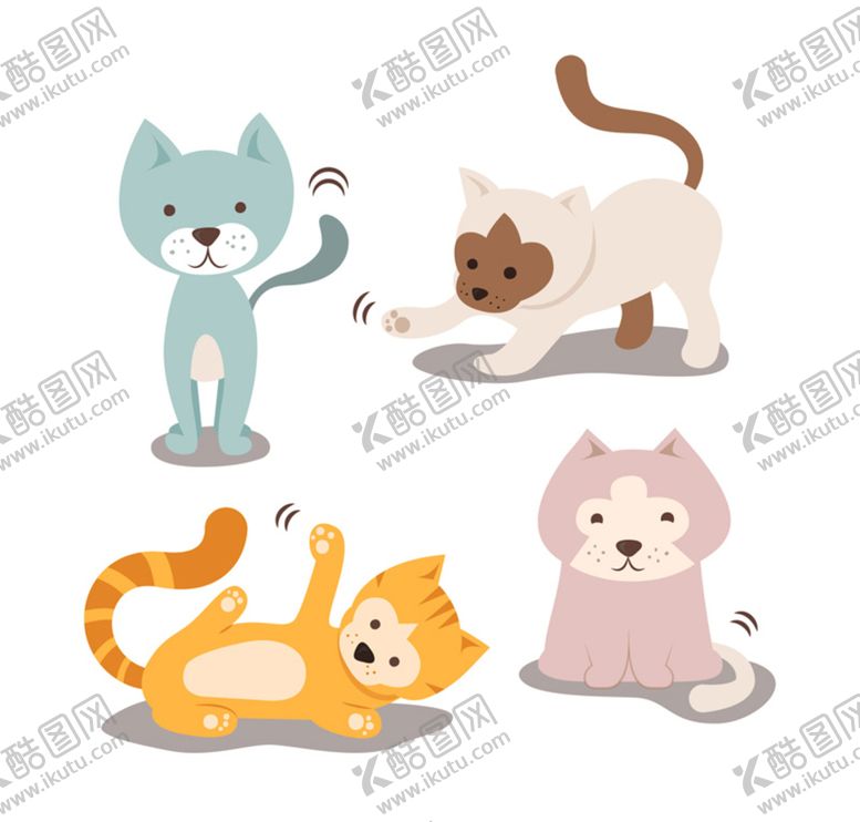 编号：39761810100629200619【酷图网】源文件下载-矢量动物
