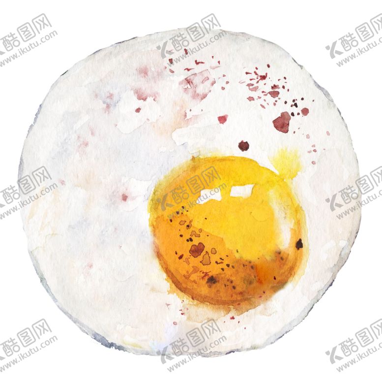 编号：22904709121030148087【酷图网】源文件下载-美食料理水彩绘画