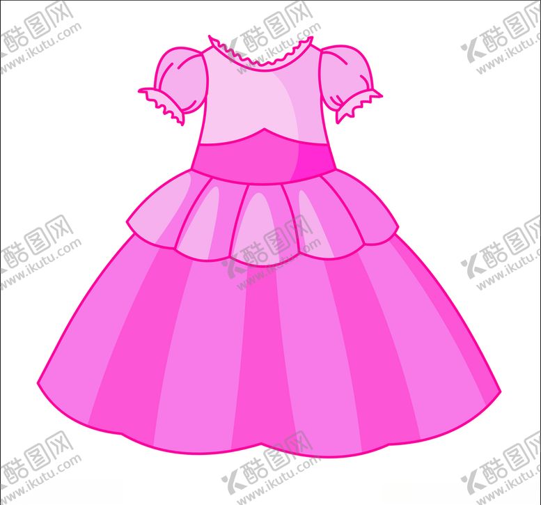 编号：43661109271605216691【酷图网】源文件下载-卡通裙子