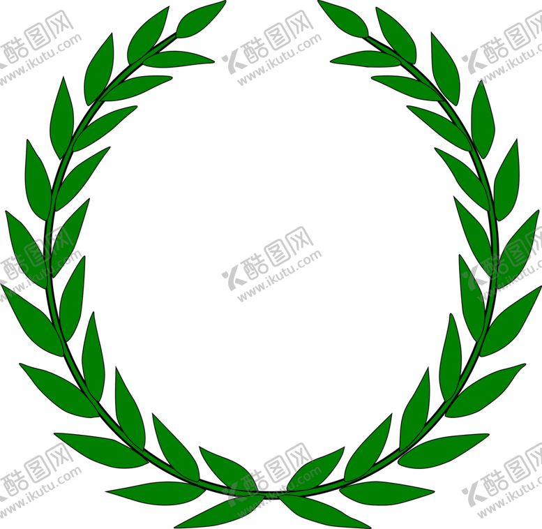 编号：58487205121330562081【酷图网】源文件下载-月桂花环