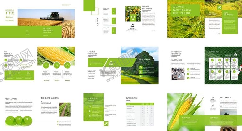 编号：46572309231440135375【酷图网】源文件下载-环保画册