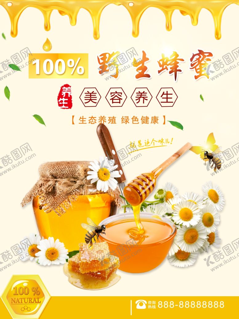 编号：68312701290305142799【酷图网】源文件下载-野生蜂蜜