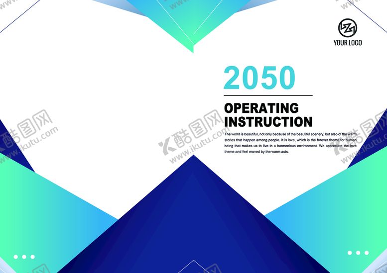 编号：60185909112353161036【酷图网】源文件下载-商务封面封底