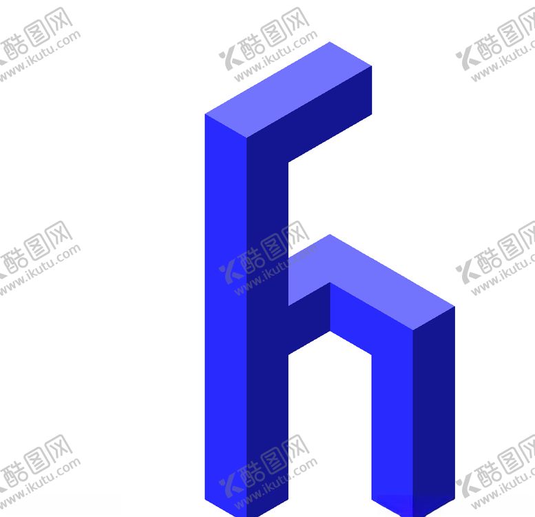 编号：80447709240542143590【酷图网】源文件下载-英文立体字母