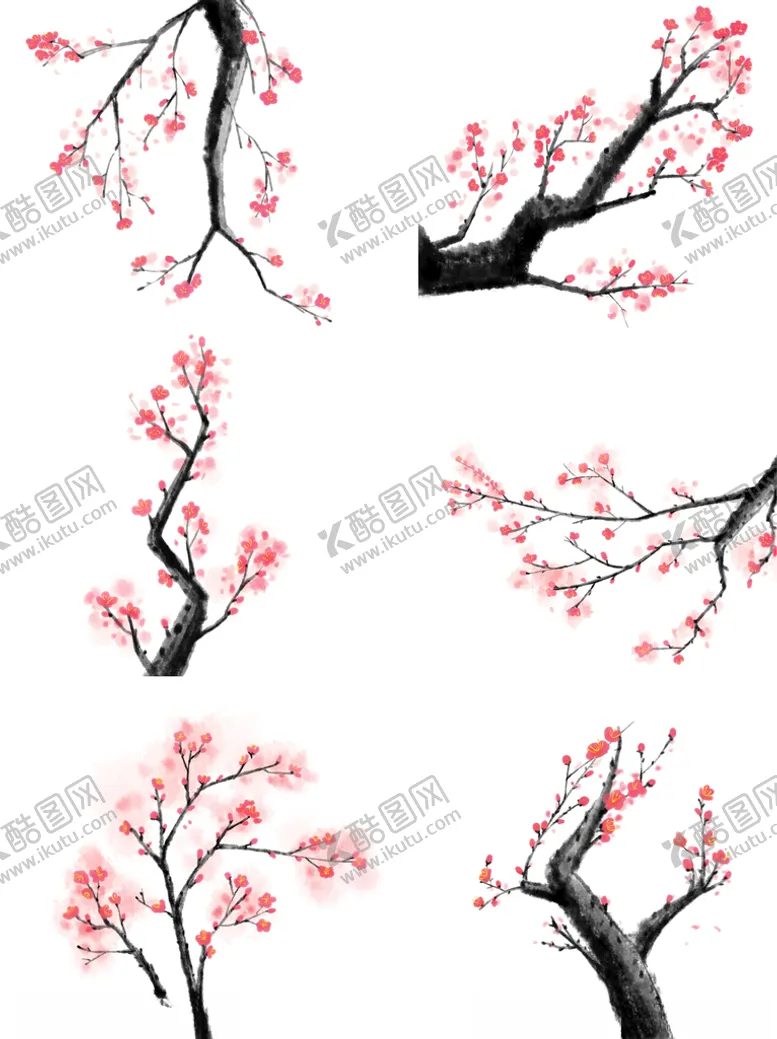 编号：83241412101833065827【酷图网】源文件下载-梅花素材