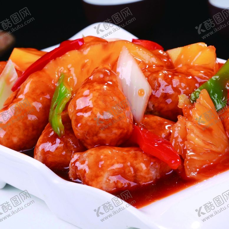编号：68887106261207358947【酷图网】源文件下载-菠萝咕噜肉