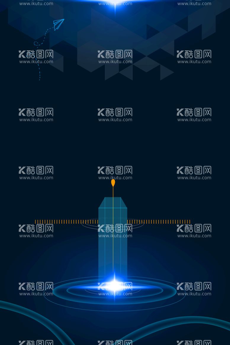 编号：59738409300430330327【酷图网】源文件下载-炫酷蓝色背景光素材