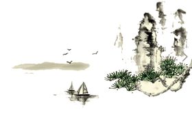 水墨山水